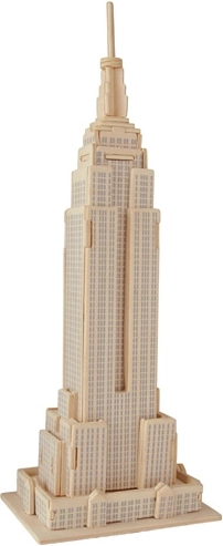 Puzzle 3D en bois Empire State Building