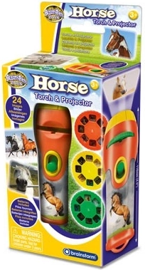 Lampe torche et projecteur BRAINSTORM – chevaux et poneys