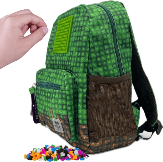 Petit sac à dos enfant Pixie Crew vert Mine&Craft