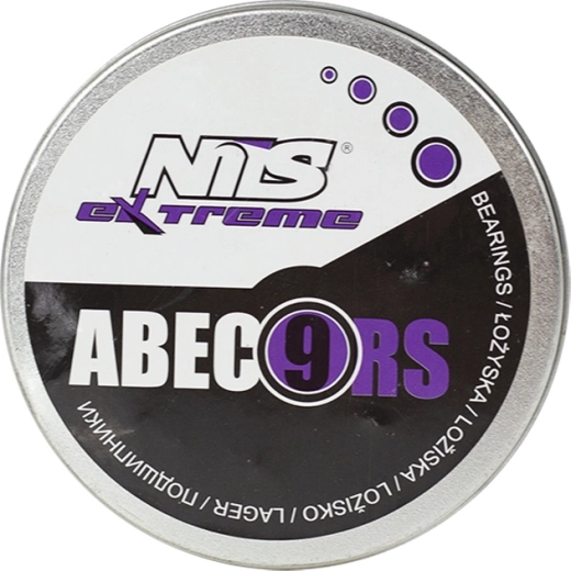 Roulements ABEC 9 RS Carbon NILS Extreme (8 pcs)