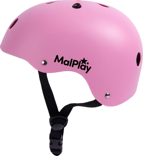 casque de cyclisme pour enfants SafeKiddo rose (S, 48–54 cm)