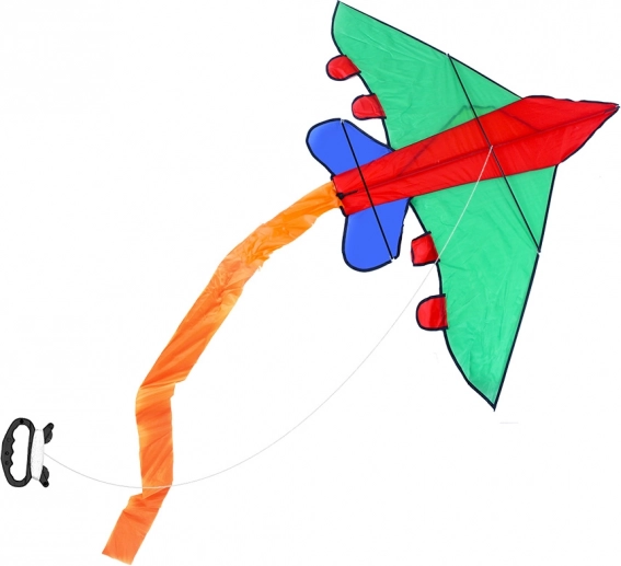 Cerf-volant coloré en forme d’avion