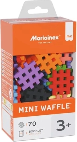 Mini jeu de construction gaufré, 70 pièces, motif 2