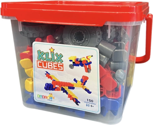 Cubes de construction Klix Cubes 150 pièces