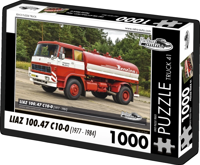 Puzzle RETRO-AUTA Liaz 100.47 C10-0 CAMION 1000 pièces