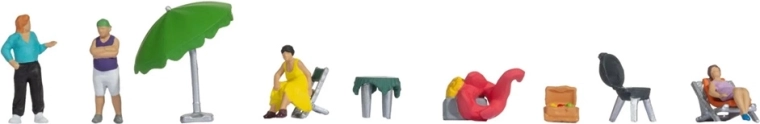 Set de figurines Noch – camping