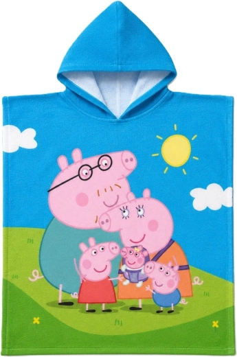 Poncho à capuche Peppa Pig
