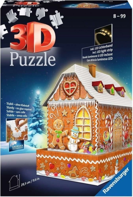 Ravensburger Puzzle 3D Maison en pain d'épices 216 pièces