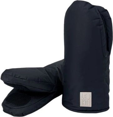 Gants de poussette LEOKID Black Coal
