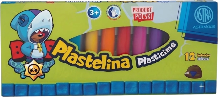 Pâte à modeler Brawl Stars requin - 12 couleurs