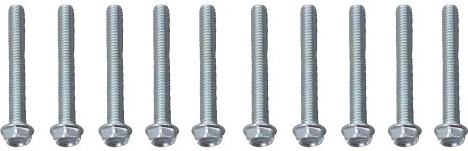 JAMARA vis à tête cylindrique à six pans creux M4 × 30 mm - 10 pièces