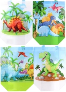 Sac cadeau avec dinosaures