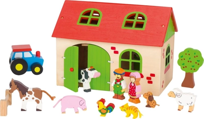 Goki Ma ferme – ferme en bois pour enfants