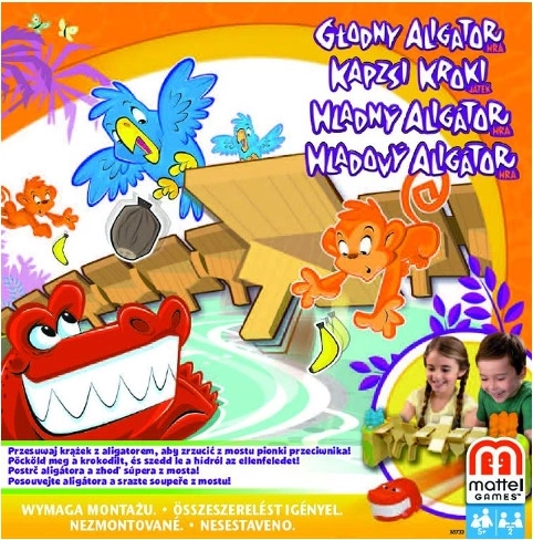 Alligator affamé – jeu familial d’adresse de Mattel