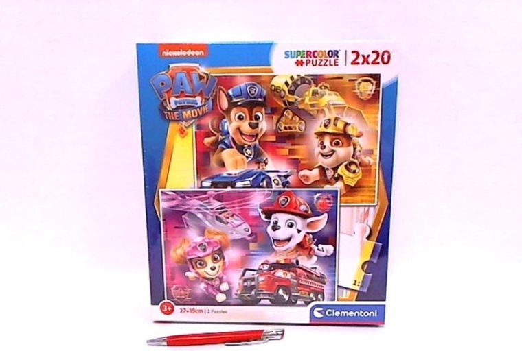 Puzzle Clementoni 2×20 SuperColor Pat’ Patrouille