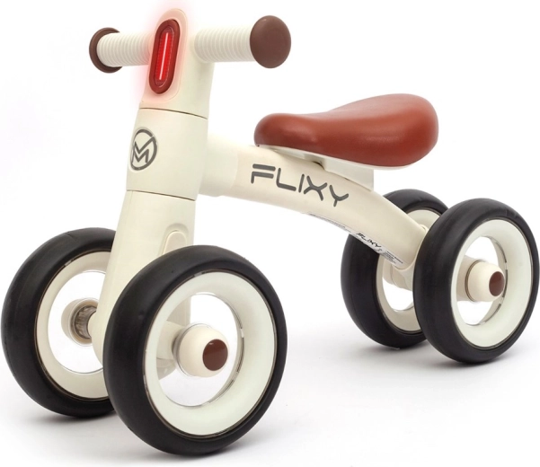 Draisienne pour enfants avec lumière LED Milly Mally FLIXY – crème