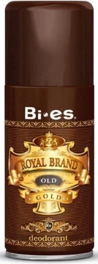BI-ES Royal Brand Gold déodorant homme en spray 150 ml