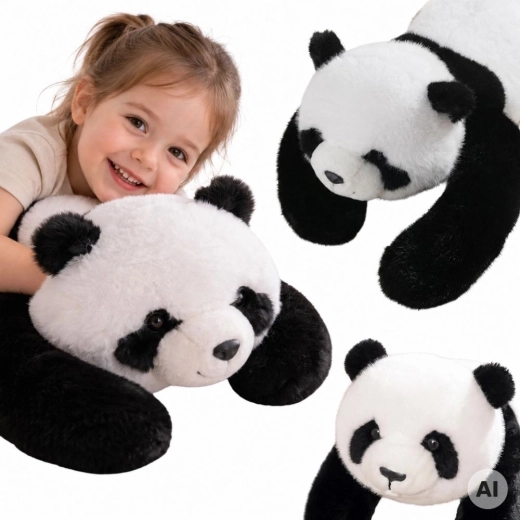 Panda sensorielle en peluche lestée WOOPIE 2,5 kg