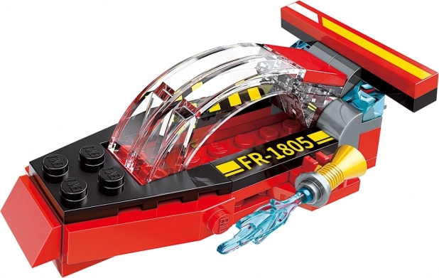 Qman Canon à eau camion de pompier Bateau de pompier