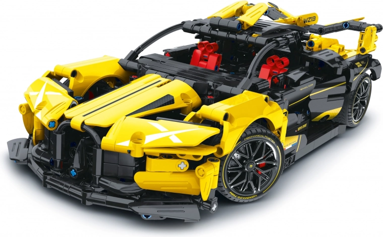 Kit de construction voiture de sport jaune iM.Master