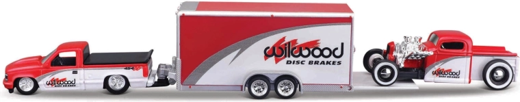 Maisto Design Team Haulers pick-up Chevrolet 454 SS avec remorque et pick-up Chevy