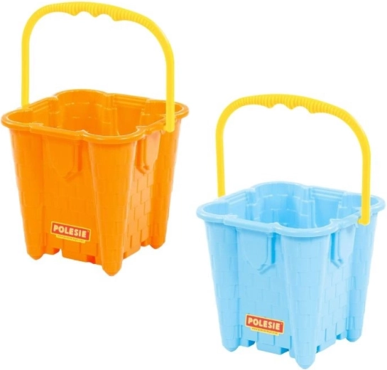 Polesie grand seau carré château (2 couleurs)