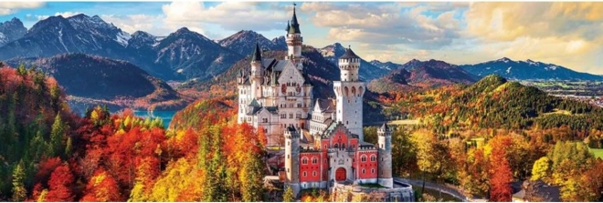 Puzzle panoramique château de Neuschwanstein, Allemagne 1000 pièces