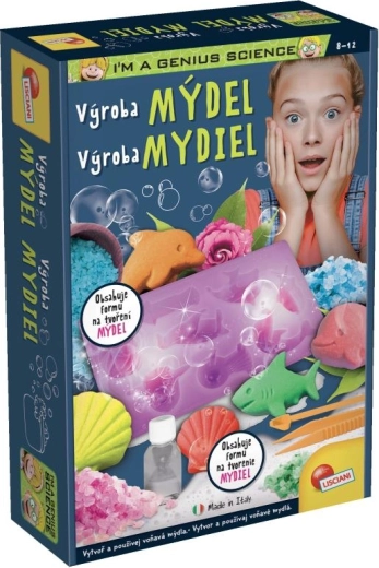 Fabrication de savons – coffret créatif Monde marin