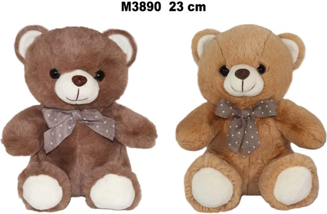 Ours en peluche 23 cm - 1 pièce