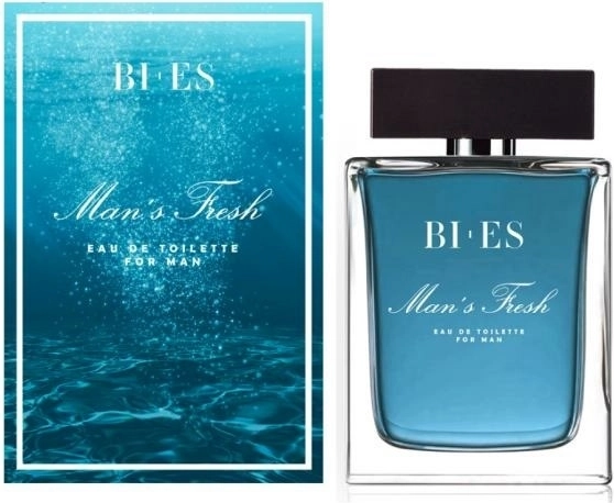 Eau de toilette pour homme BI-ES Man's Fresh 90 ml testeur