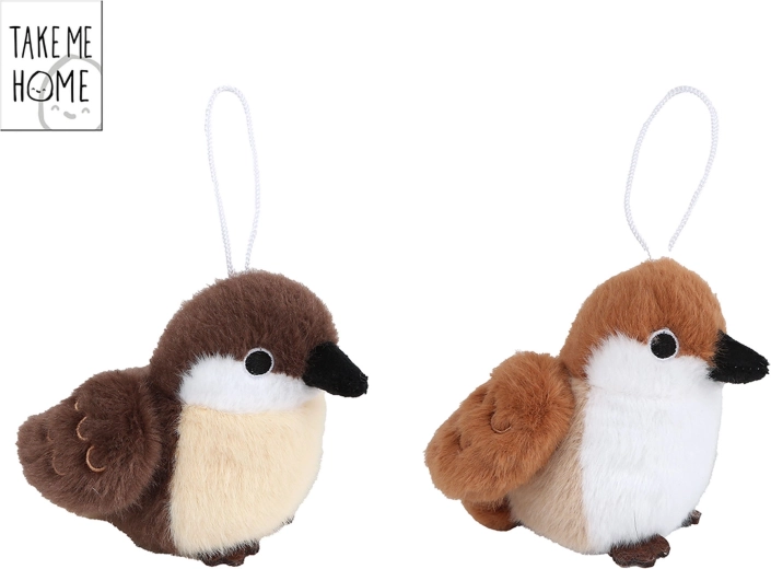Take Me Home oiseau en peluche 10 cm