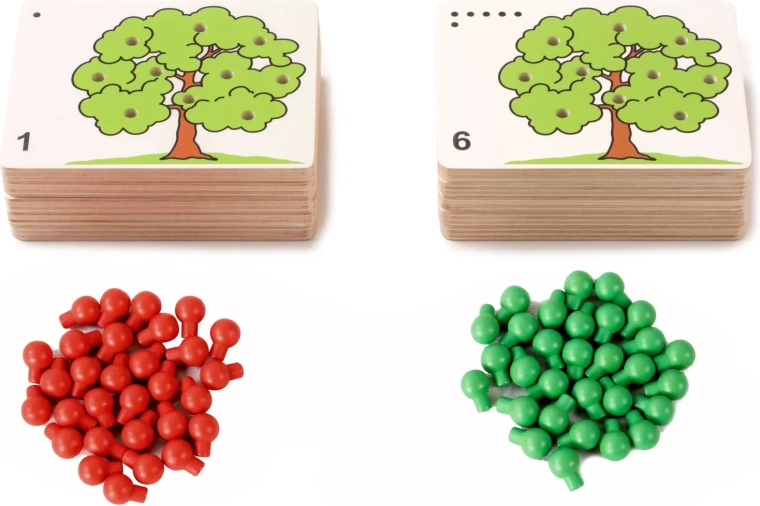 Toys for life – apprentissage du comptage des pommes jusqu’à 10
