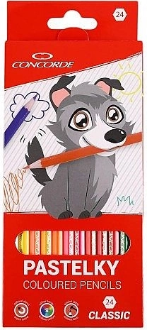 Crayons de couleur Concorde Classic 24 pcs