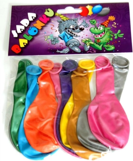 Ballons gonflables métalliques - 10 pcs
