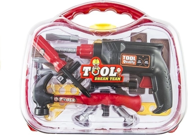 Set d’outils pour enfants en valisette, 22 pièces