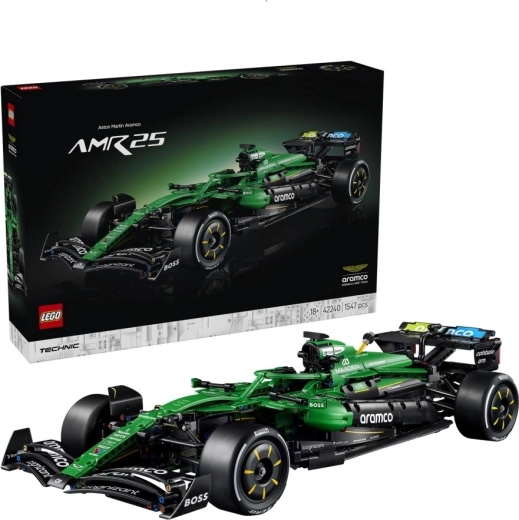 LEGO Technic Aston Martin Aramco AMR25 – monoplace F1