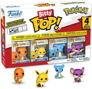 Funko Bitty POP Pokémon série 2 - pack de 4