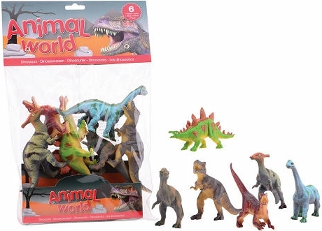 Dinosaures – lot de 6 pièces
