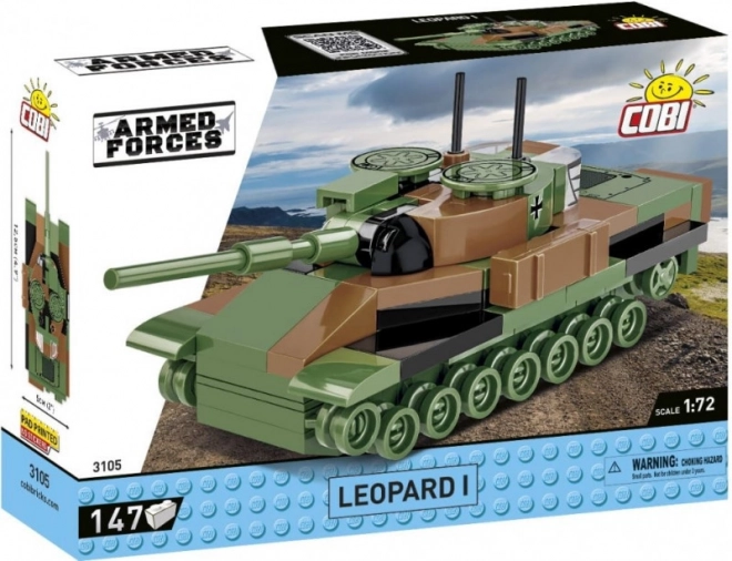 Kit de construction char LEOPARD I 1:72 – 147 pièces