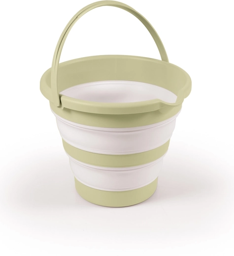 Seau pliable pour le bain des bébés, vert clair