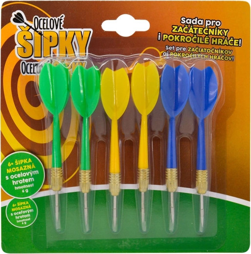 Ensemble universel de fléchettes à pointe métallique