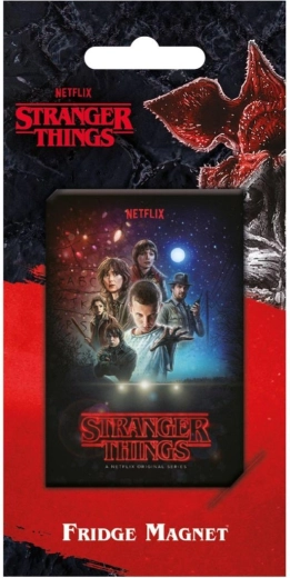 Aimant Stranger Things 5 × 8 cm