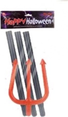 Fourche du diable avec trident rouge