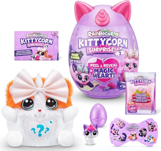 Rainbocorns Kittycorn Surprise peluche chaton avec surprise