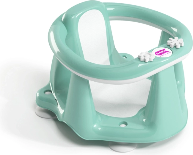 Ok Baby Flipper Evolution siège de bain antidérapant avec ventouses 6–15 mois sky blue