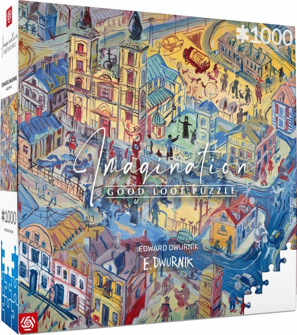 Puzzle Good Loot Imagination : Edward Dwurnik – Radzymin, 1000 pièces