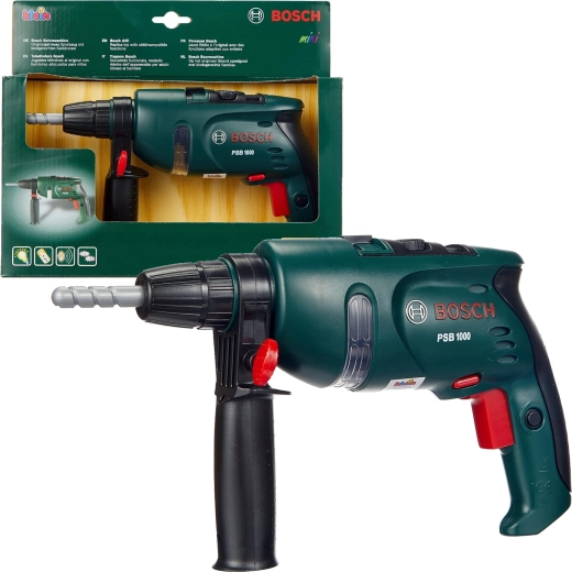 Perceuse pour enfants Bosch avec lumière LED et son par Klein