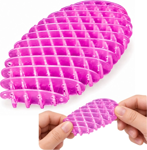 Fidget antistress élastique violet