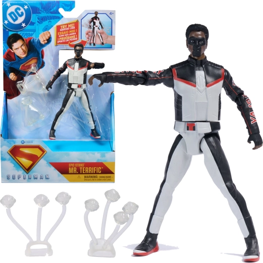 DC COMICS Epic Strike figurine MR. TERRIFIC 15 cm avec accessoires