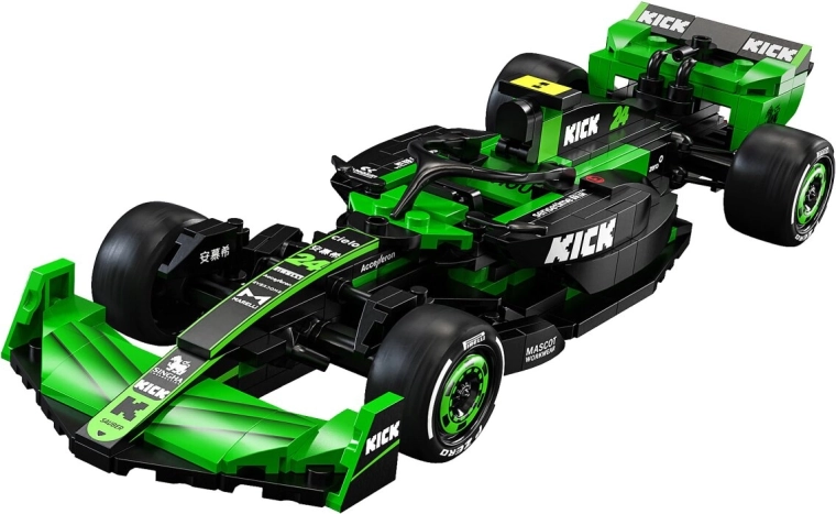 CaDA KICK Sauber F1® Team C44 2024, kit de construction vert